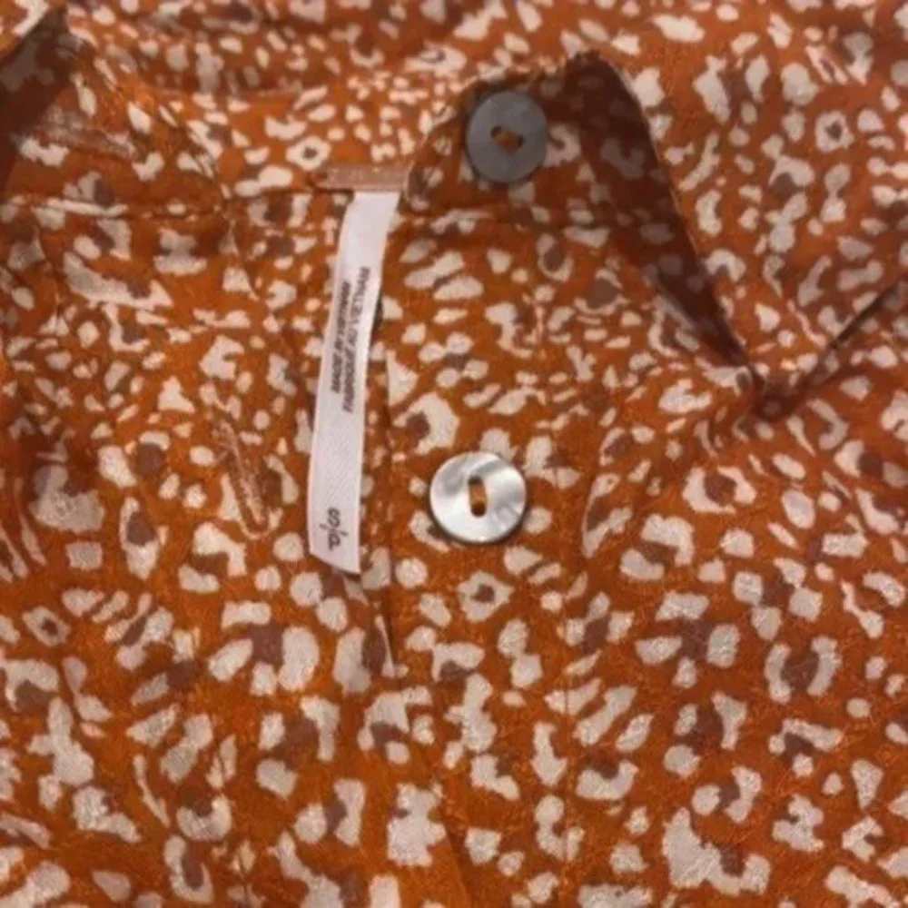 Free People Celia Printed Blouse. S - Picture 8 of 13
